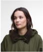 Women's Barbour Delfina Casual Jacket - Olive