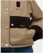 Women's Barbour Phoebe Casual Jacket - MILITARY BROWN/N