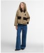 Women's Barbour Phoebe Casual Jacket - MILITARY BROWN/N