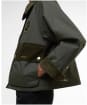 Women's Barbour Phoebe Casual Jacket - Olive / Brown
