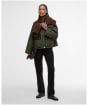 Women's Barbour Phoebe Casual Jacket - Olive / Brown