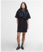 Women's Barbour Grace Knitted Mini Dress - Navy
