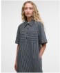 Women's Barbour Sonia Mini Dress - Navy / Salt Stripe