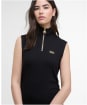Women's Barbour International Havana Midi Dress - Black