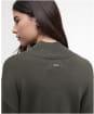 Women's Barbour International Lana Knitted Mini Dress - Dusty Khaki