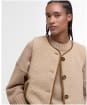 Women's Barbour Luciana Fleece Gilet - Natural