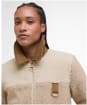 Women's Barbour Malena Fleece - NATURAL/ECRU