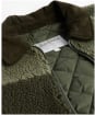 Women's Barbour Malena Fleece - OLIVE/LIGHT MOSS