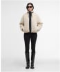 Women's Barbour International Palma Fleece - JASMINE/BLACK