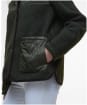 Women's Barbour Laurel Fleece Jacket - Olive / Sage