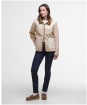 Women's Barbour Laurel Fleece Jacket - NATURAL/ MIST