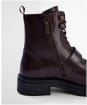 Women's Barbour Ouseburne Lace Up Boots - CHERRY GLACE