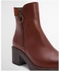 Women's Barbour Dahlia Heeled Boots - Chestnut