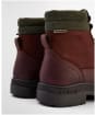 Women's Barbour Laurelle Lace Up Boots - MAHOGONY NUBUCK/