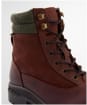 Women's Barbour Laurelle Lace Up Boots - MAHOGONY NUBUCK/