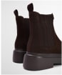 Women's Barbour Celina Chelsea Boots - Espresso Suede