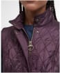 Women's Barbour Wray Gilet - Black Cherry
