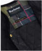 Women's Barbour Enid Gilet - Black / Classic Tartan