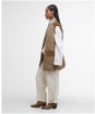 Women's Barbour Lydia Gilet - Military Brown / Ancient Tartan