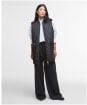 Women's Barbour Lydia Gilet - Black / Classic Tartan