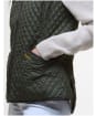 Women's Barbour Dahlia Quilted Gilet - Olive