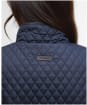 Women's Barbour Dahlia Quilted Gilet - Dark Navy
