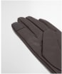 Women's Barbour Deanna Leather Gloves - BROWN/CAMEL