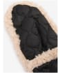 Women's Barbour Marnie Waterproof Mittens - Black