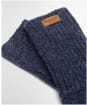 Women's Barbour Pendle Wristwarmer Gloves - Navy