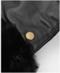 Women's Barbour Daniella Leather Mittens - Black