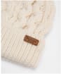 Women’s Barbour Penshaw Beanie & Scarf Set - Cloud