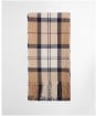 Women’s Barbour Dover Beanie & Hailes Scarf Gift Set - Hessian Tartan
