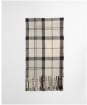 Women’s Barbour Dover Beanie & Hailes Scarf Gift Set - Monochrome Tartan 