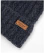 Barbour Saltburn Beanie & Tartan Scarf Set - Winter Berry