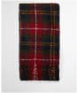 Barbour Saltburn Beanie & Tartan Scarf Set - Winter Berry