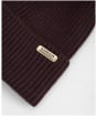 Women's Barbour International Mallory Pom Beanie - Chocolate
