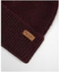 Women's Barbour Pendle Beanie - Wine