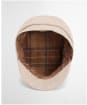 Women's Barbour Bothal Bakerboy Cap - Oatmeal