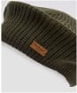 Women's Barbour Beldon Beret Beanie Hat - Olive