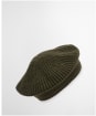 Women's Barbour Beldon Beret Beanie Hat - Olive