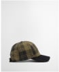 Women's Barbour Elaine Check Cap - Olive Check