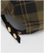 Women's Barbour Elaine Check Cap - Olive Check