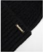 Women's Barbour Meryl Beanie Hat - Black
