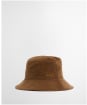 Women's Barbour Ebberston Cord Bucket Hat - Military Brown