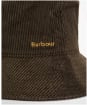 Women's Barbour Ebberston Cord Bucket Hat - Olive