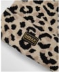Women's Barbour International Harley Leopard Beanie Hat - Jasmine Leopard