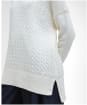 Women’s Barbour Stitch Guernsey Cape Jumper - Ecru