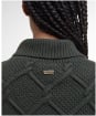 Women's Barbour Burne Roll Neck Knit - Olive