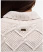 Women's Barbour Burne Roll Neck Knit - NEW OATMEAL