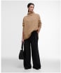 Women's Barbour Burne Cape - Pale Camel